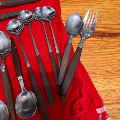 MCM Decorative Lot - Bench, Utensils, Vases, etc.