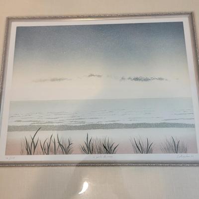 Framed Pencil Signed and Numbered Print (M-DW)