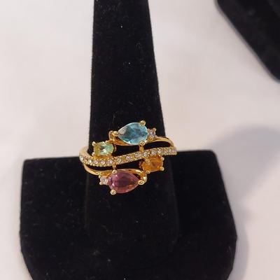 Multicolored Gem Bracelets and More, incl. 925 (B4-BBL)