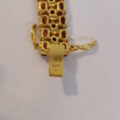 Multicolored Gem Bracelets and More, incl. 925 (B4-BBL)