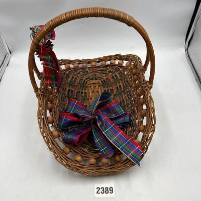 Wooden basket
