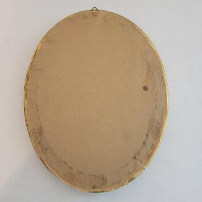 Framed Dried Flowers and an Italian Waste Bin (M-DW)