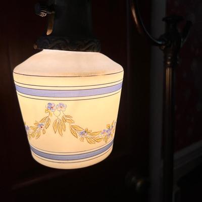 Antique Floor Bridge Lamp