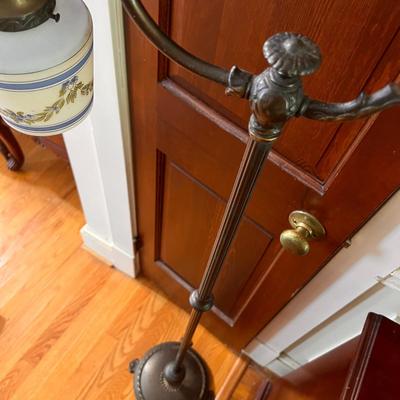Antique Floor Bridge Lamp