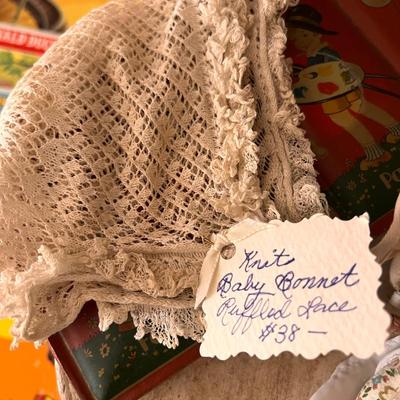 Antique Vintage Kids Lot - Toys, Dolls, Rocking Chair, Paint Set