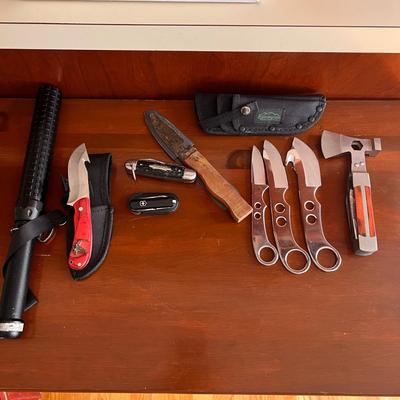 Lot of Knives, Pocket Knives,