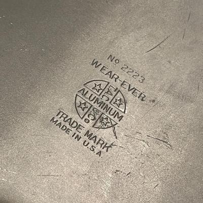Aluminum cookie sheet & serving trays