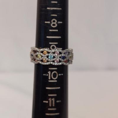 Sterling Silver Stackable Gemstone Rings and More (B4-BBL)