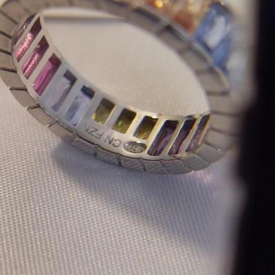 Sterling Silver Stackable Gemstone Rings and More (B4-BBL)