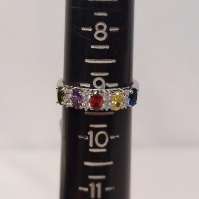Sterling Silver Stackable Gemstone Rings and More (B4-BBL)