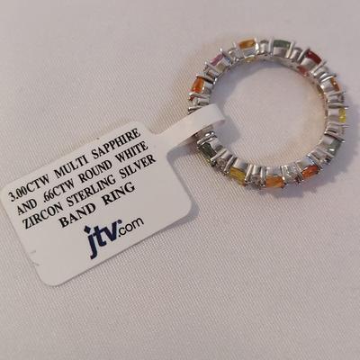 Sterling Silver Stackable Gemstone Rings and More (B4-BBL)