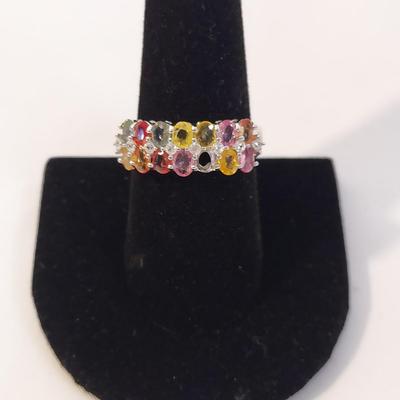 Sterling Silver Stackable Gemstone Rings and More (B4-BBL)
