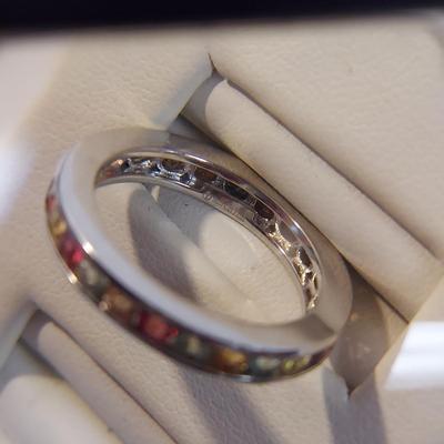 Sterling Silver Stackable Gemstone Rings and More (B4-BBL)