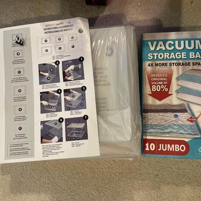 Vacuum bags and plastic containers