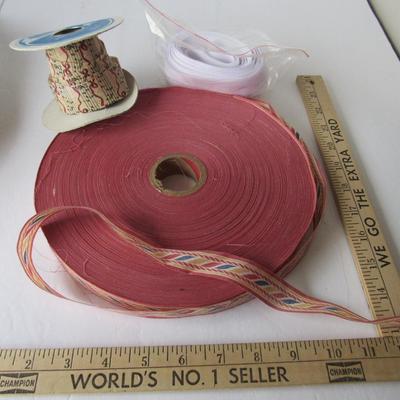 Lot 371: Lot of Vintage Ribbon For Crafting