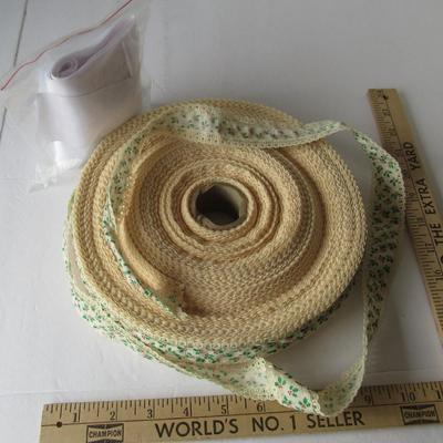 Lot 372:  Huge Roll of Fancy Ribbon