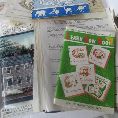 Lot 379: Lot of Various Stencils, Boarders, Decals, Instructions, More