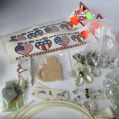 Lot 382: Lot of Misc Craft Items, Ink Cartridges for Rollerstamp