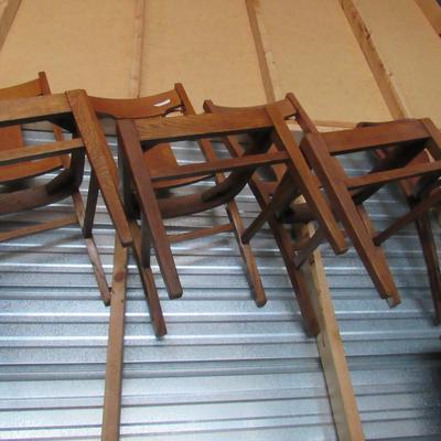 Lot 403:  Set of 4 Matching Antique Chairs