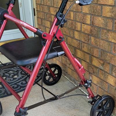 #42: Fold Up Walker with Seat