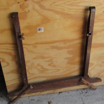 Lot 407:  Antique Mirror Frame For Dresser Mirror