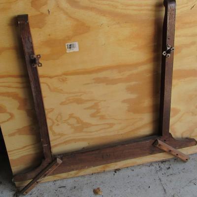 Lot 407:  Antique Mirror Frame For Dresser Mirror