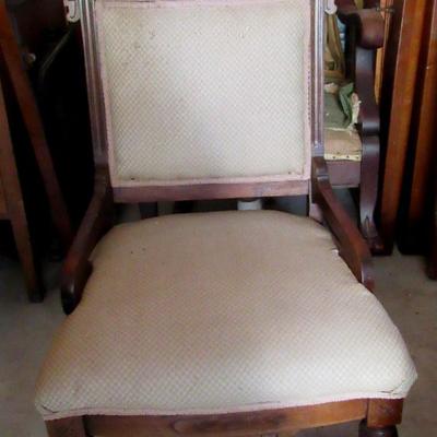Lot 415:  Nice Antique East Lake Style Chair
