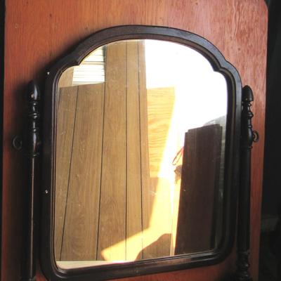 Lot 416: Taller Mirror In Frame for Dresser (No Dresser)