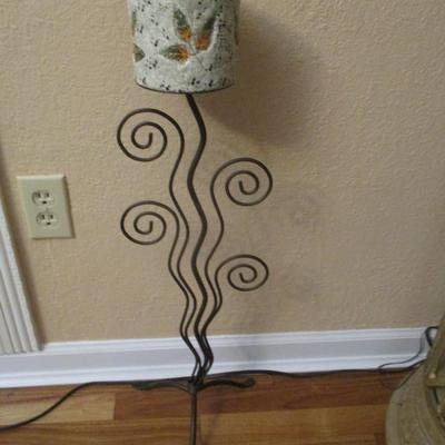 Decorative Metal Stand With Candle