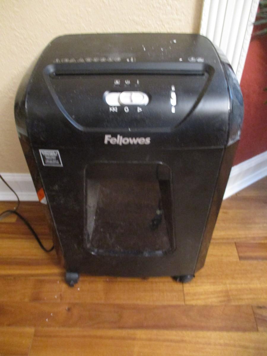 Fellows Paper Shredder