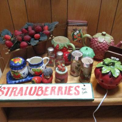 Strawberry Kitchen Decor