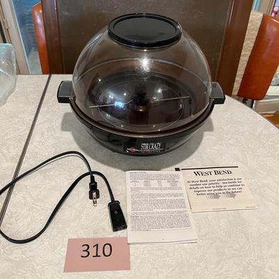 West Bend stir crazy popcorn popper
