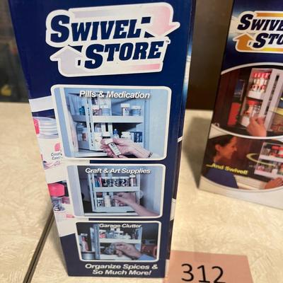 Item 1: New swivel store spice racks