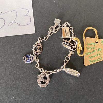 Vintage Topps Charm Bracelet