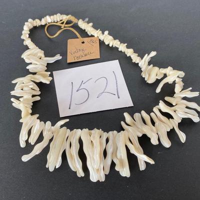 White Coral Necklace