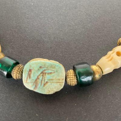 Vintage Scarab Necklace
