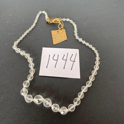 Vintage Glass Bead Necklace