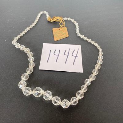 Vintage Glass Bead Necklace