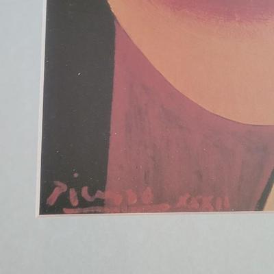 #47: Framed Picasso Print