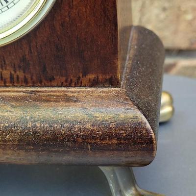 #63: Siecle Clock with Brass Feet