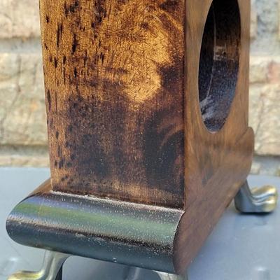 #63: Siecle Clock with Brass Feet
