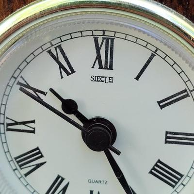 #63: Siecle Clock with Brass Feet