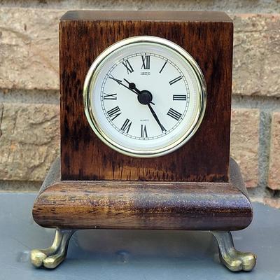 #63: Siecle Clock with Brass Feet