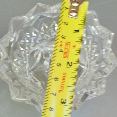 #68: Cut Glass Candleholders
