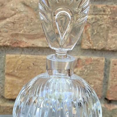 #70: Crystal Perfume Bottle with Fan Top