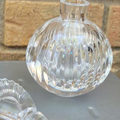#70: Crystal Perfume Bottle with Fan Top