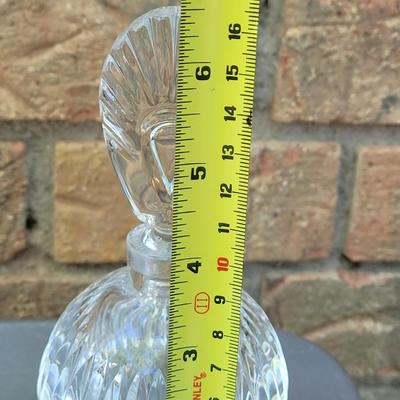 #70: Crystal Perfume Bottle with Fan Top