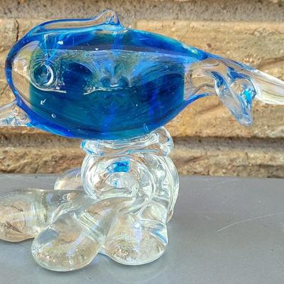 #71: Murano Glass Dolphin