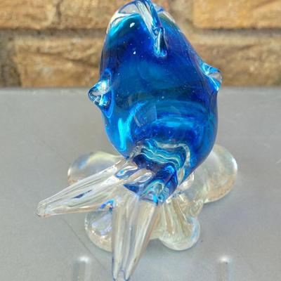 #71: Murano Glass Dolphin