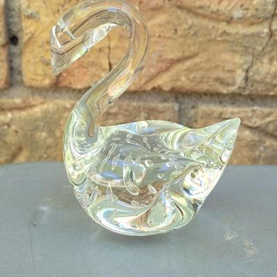 #72: Murano Glass Swan
